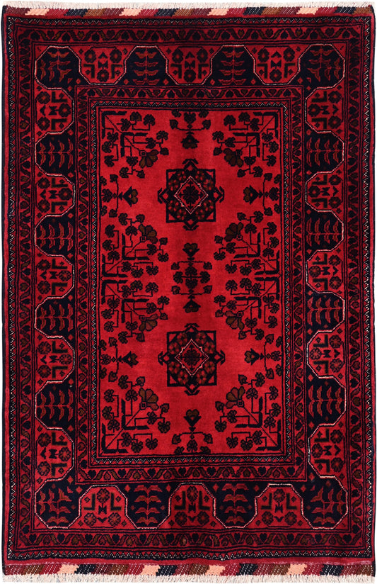 Afghan Khal Mohammadi Rug (128 x 78cm)
