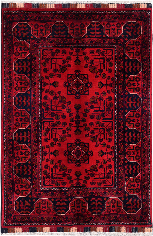 Afghan Khal Mohammadi Rug (121 x 85cm)