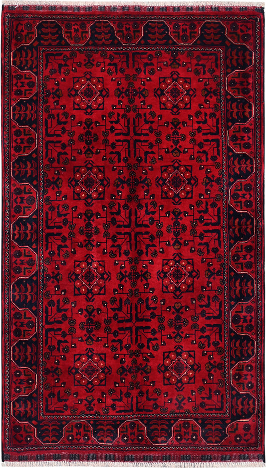 Afghan Khal Mohammadi Rug (157 x 93cm)