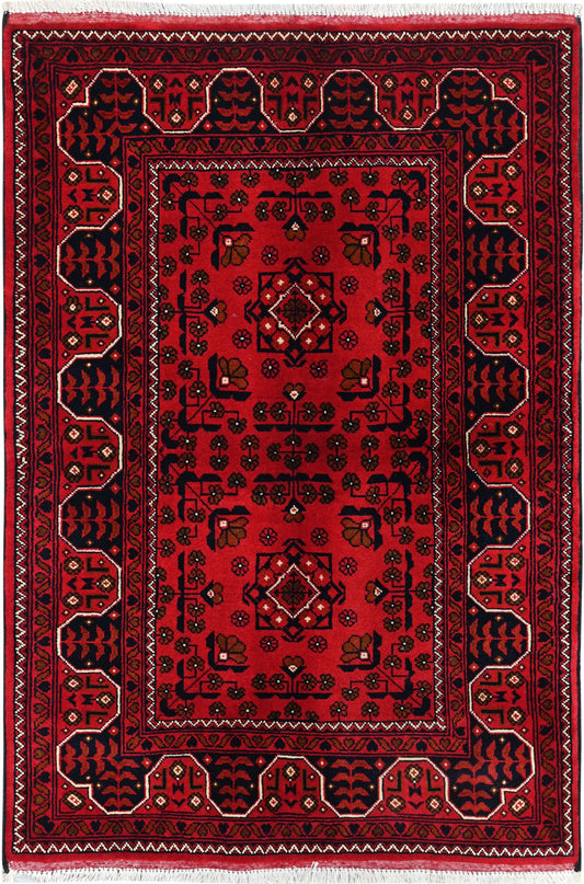 Afghan Khal Mohammadi Rug (126 x 87cm)