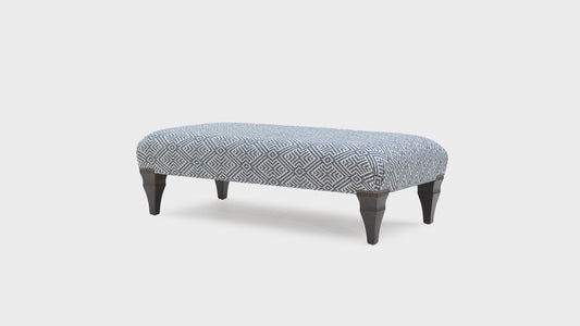 Plain Ottoman - eastofhere