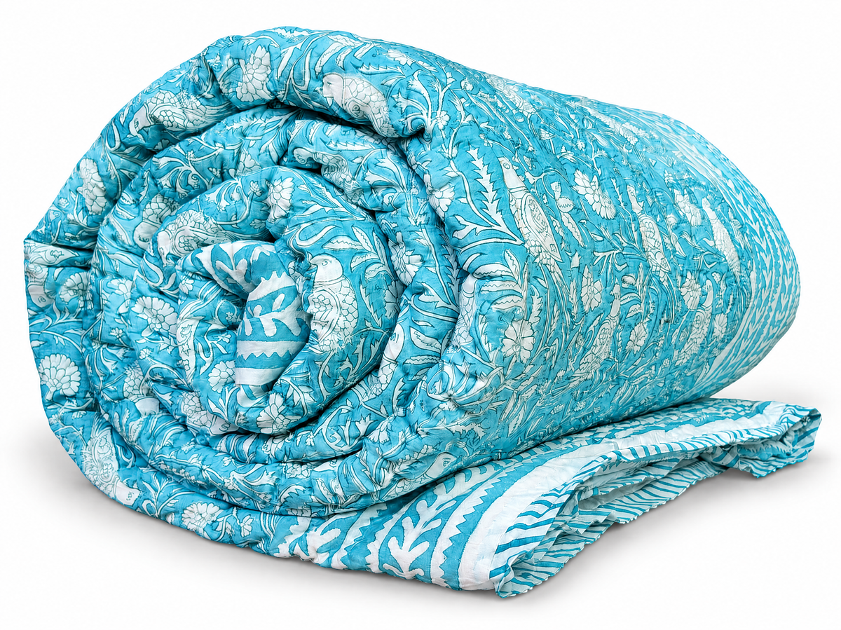Jaipuri Quilt - Multiple Sizes