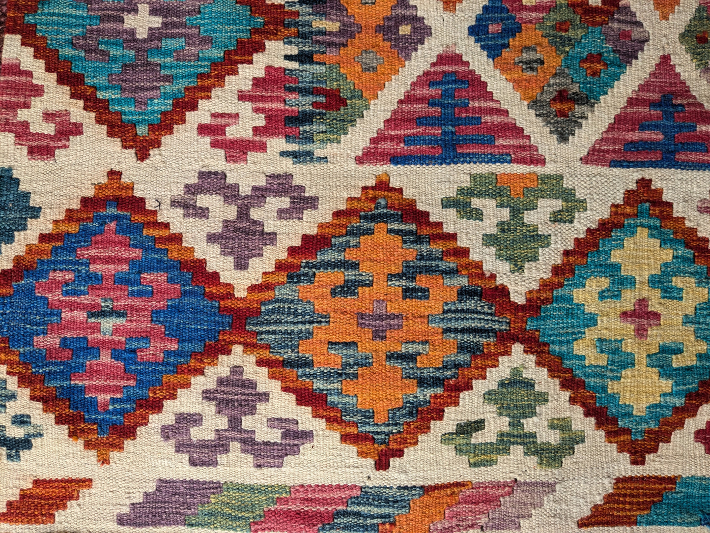 Afghan Kilim (193 x 154cm)