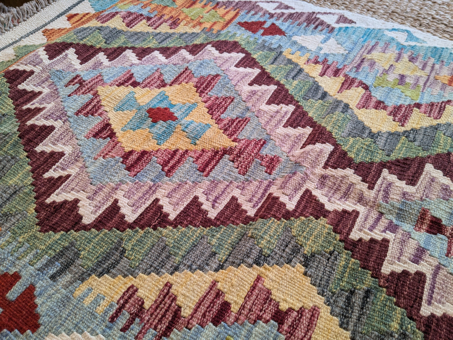 Afghan Kilim (125 x 88cm)