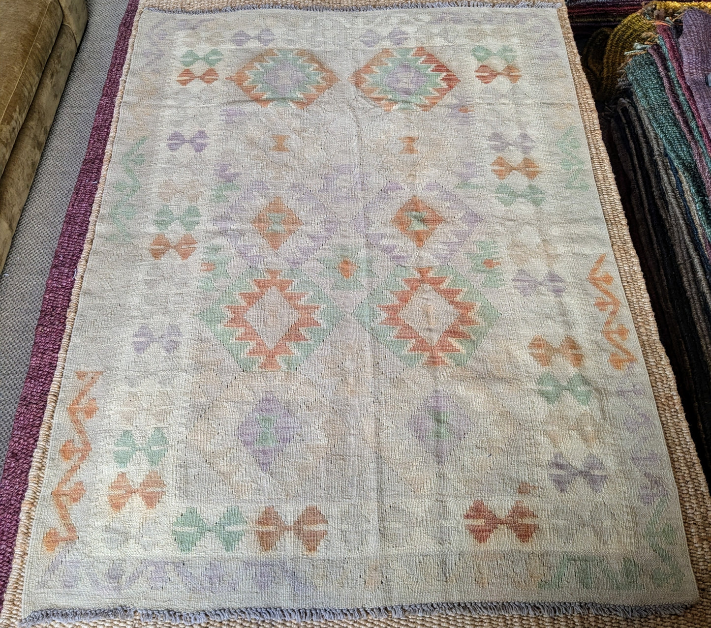 Afghan Kilim (195 x 144cm)