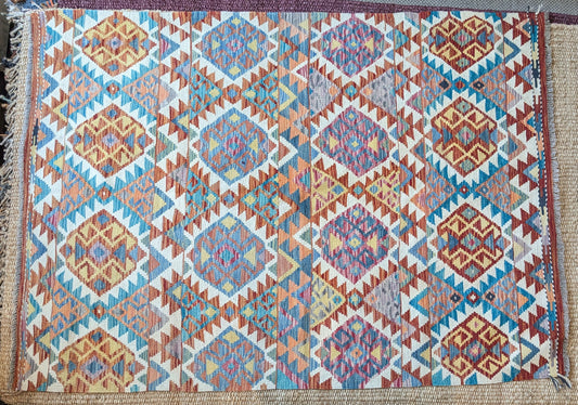 Afghan Kilim (206 x 147cm)