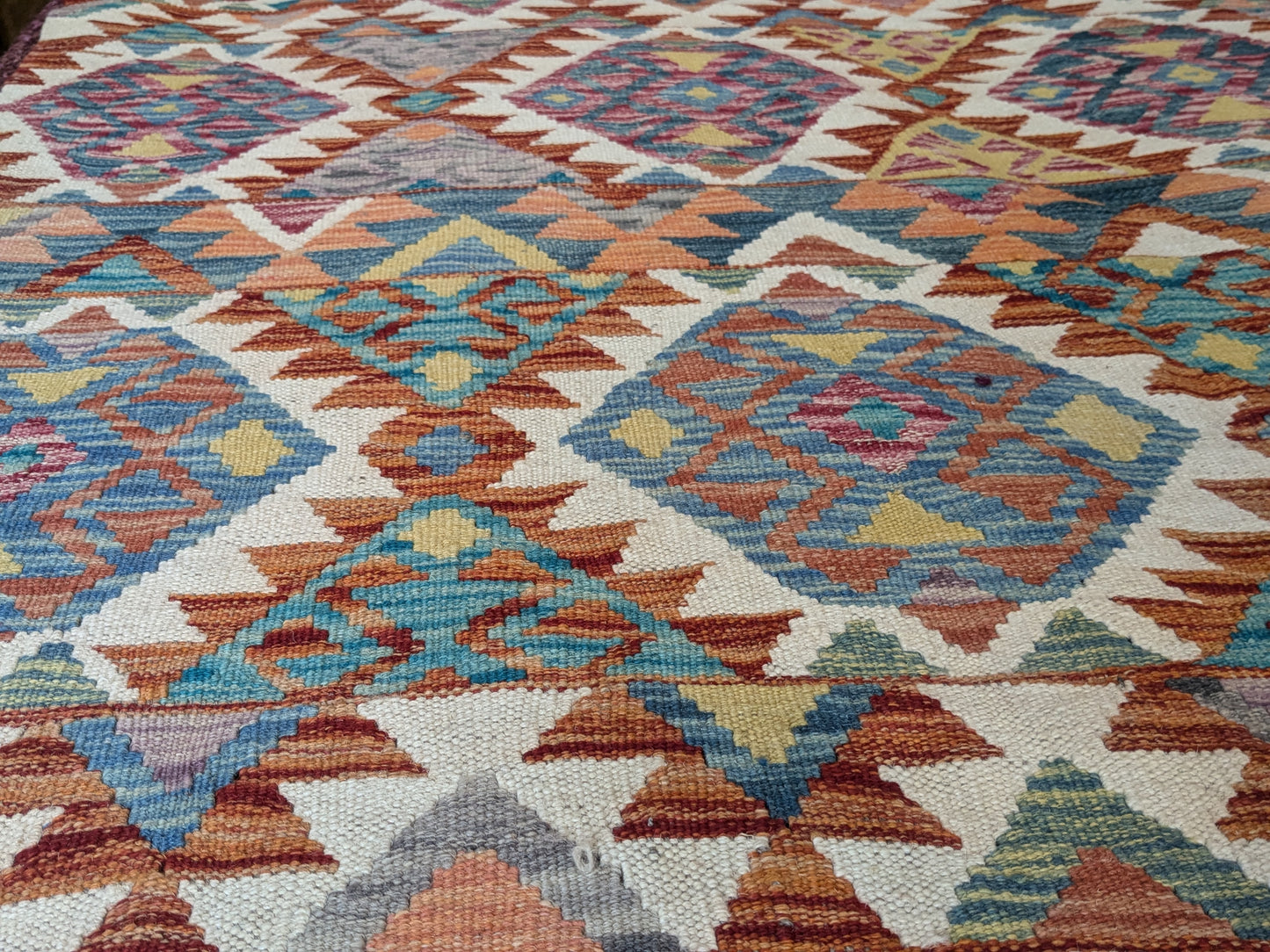 Afghan Kilim (206 x 147cm)